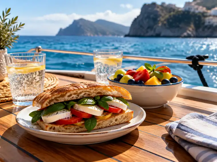 Sorrento: Capri boat tour with Blue Grotto, swim stop and lunch